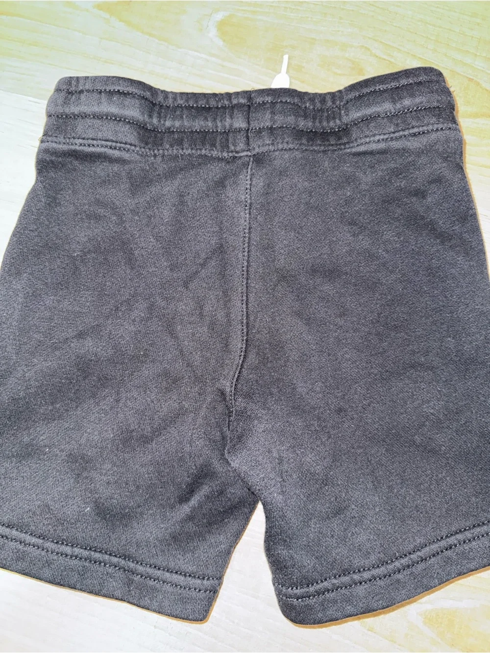Old Navy Kids Pull-On Shorts in Black and Light Gray